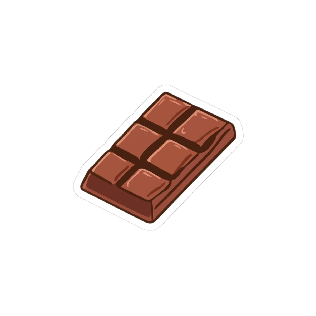 Kiss-Cut Chocolate Bar Stickers