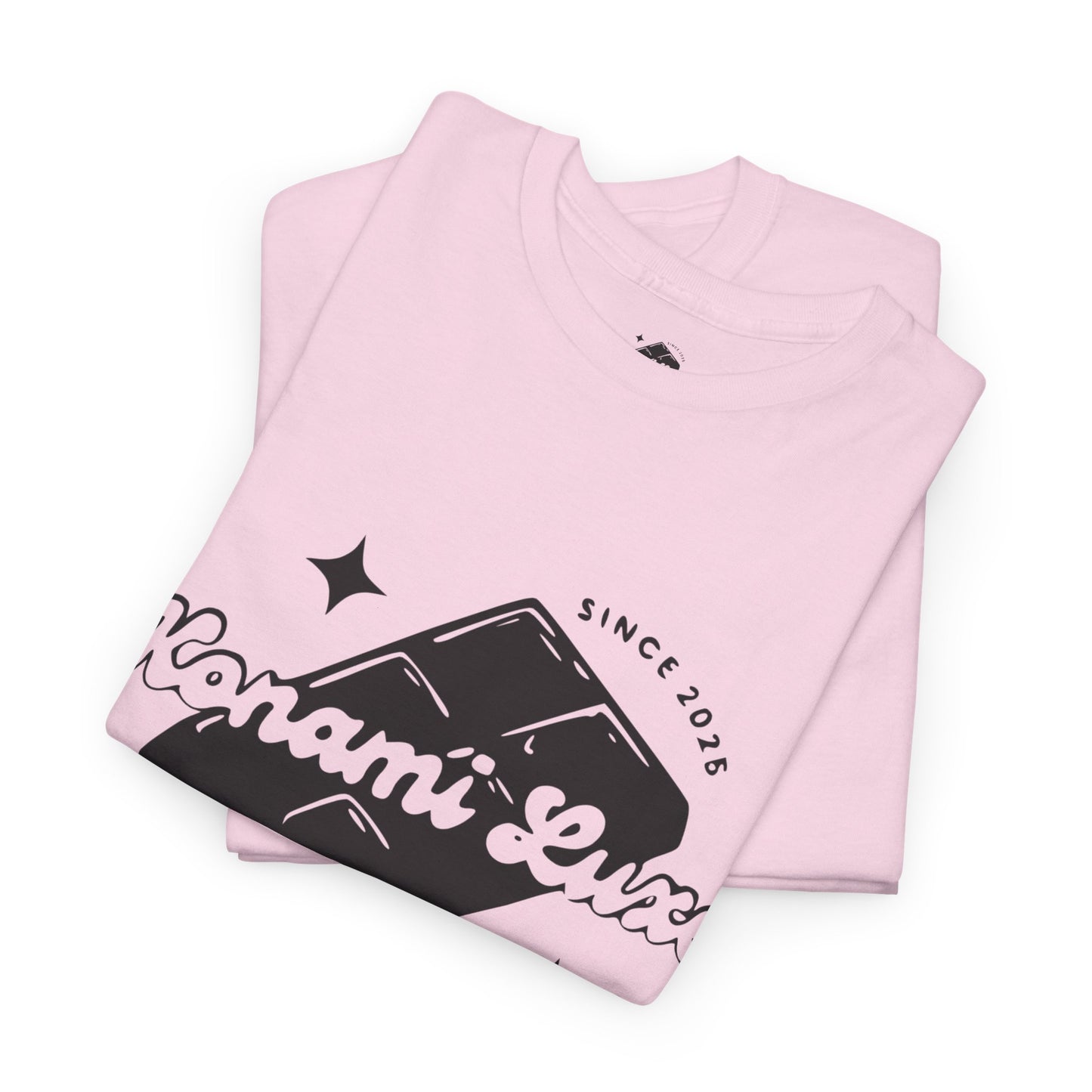 Konami Luxe Black Logo Tee