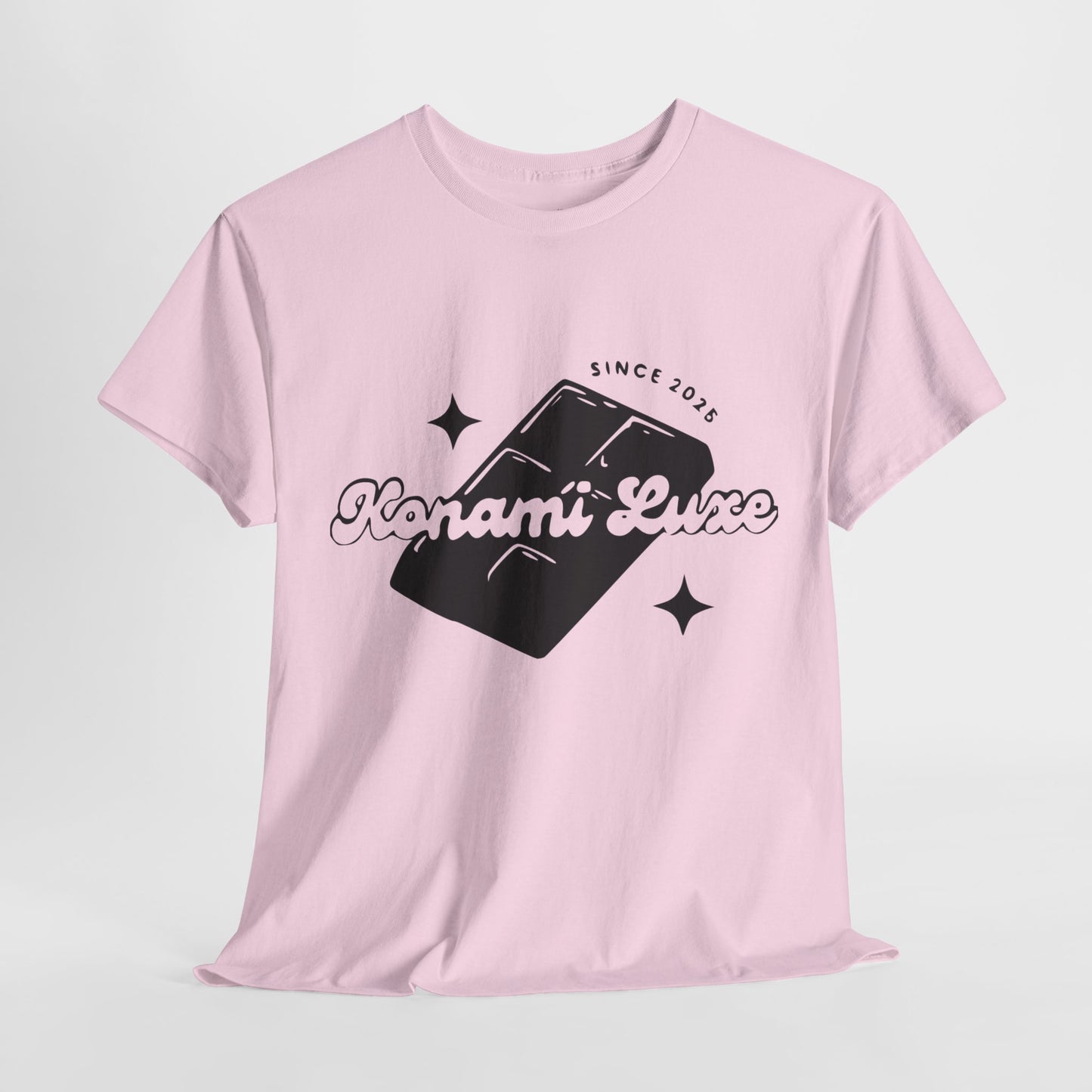 Konami Luxe Black Logo Tee