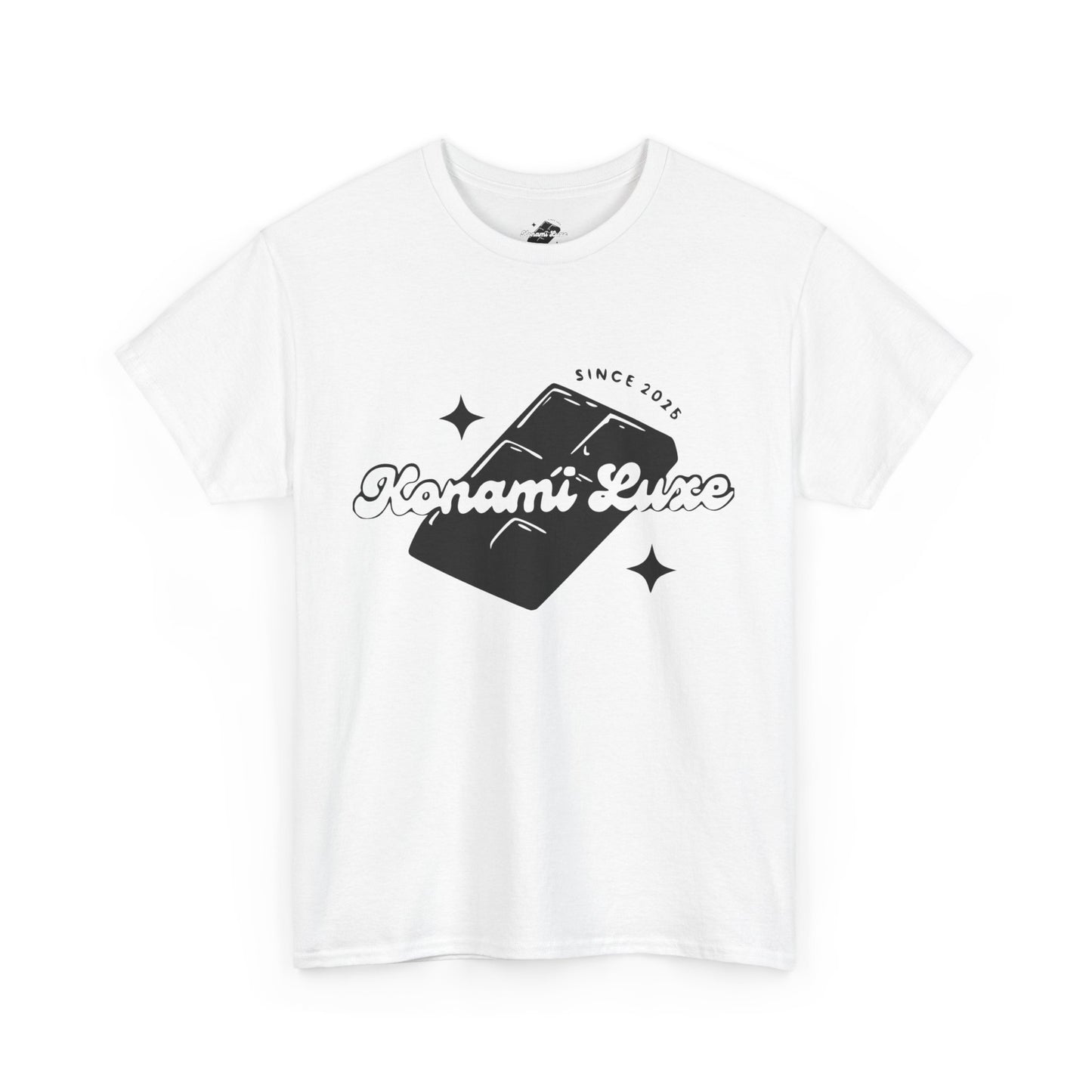Konami Luxe Black Logo Tee